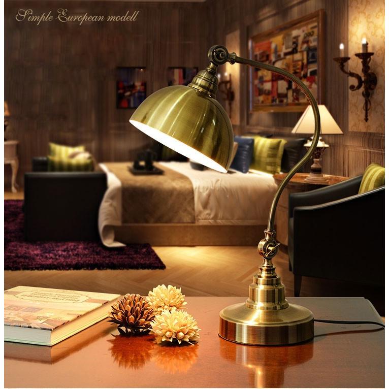 レトロ 卓上照明器具 電気スタンド テーブルライト デスクライト LED