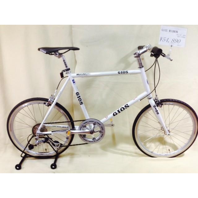 GIOS（ジオス） MIGNON Cr-Mo特有の細身のフレームデザインが特徴的で