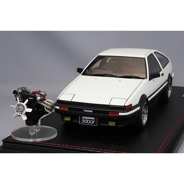 海外並行品 イグニッションモデル 1/18 トヨタ スプリンター トレノ 3