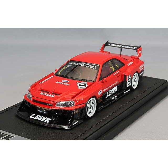 イグニッションモデル 1/43 LB-ER34 スーパーシルエット スカイライン