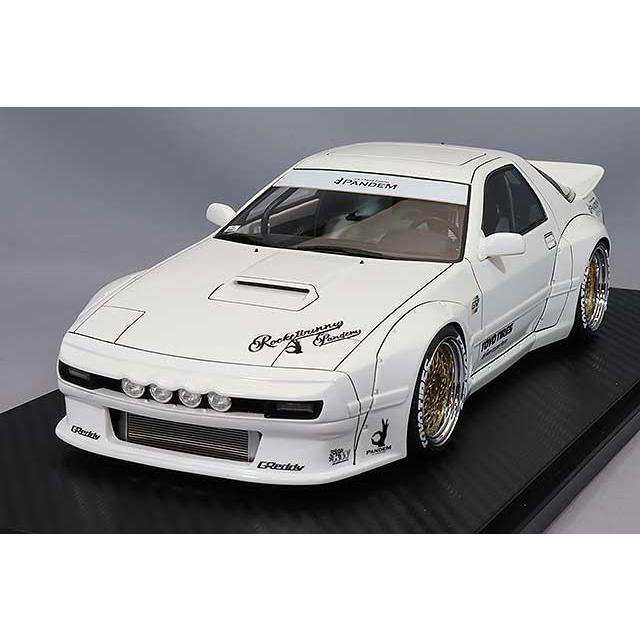 イグニッションモデル 1/18 パンデム RX-7 (FC3S) ホワイト/パンデム