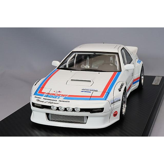 イグニッションモデル 1/18 パンデム RX-7 (FC3S) ホワイト/TE37タイプ