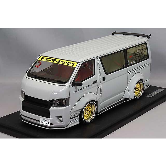 ミニカー/完成品 イグニッションモデル 1/18 T S D WORKS ハイエース