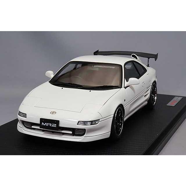 イグニッションモデル 1/18 トヨタ MR2 (SW20) ホワイト : キッド