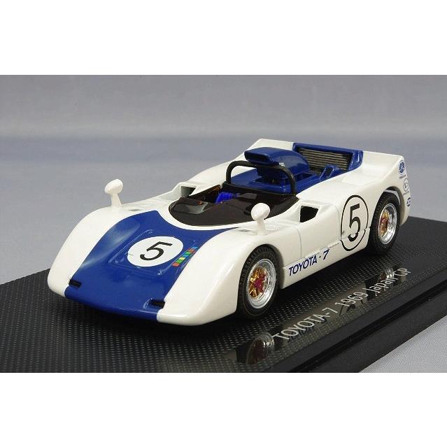 ミニカー/完成品 エブロ 1/43 トヨタ 7 1969 日本グランプリ #5 鮒子田