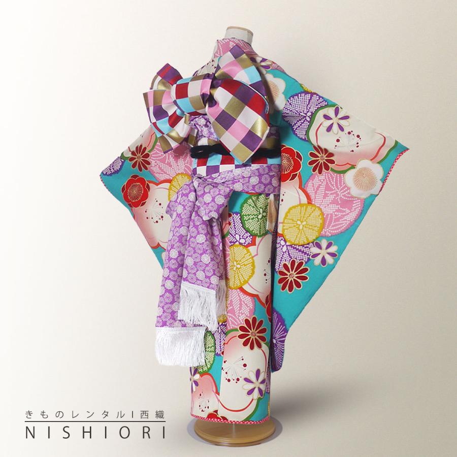 NISHIORI CIAOPANIC 古典 レンタル商品 7歳の七五三 女の子 四つ身
