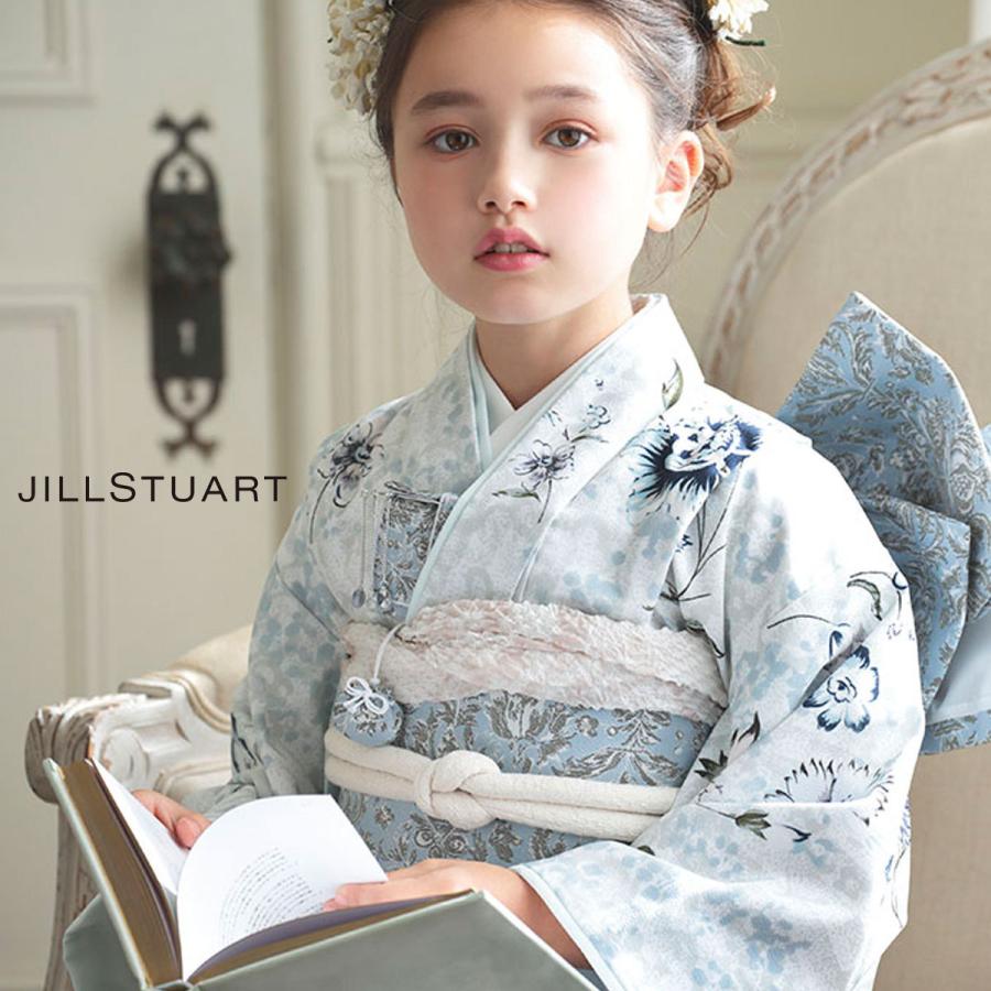 NISHIORI JILLSTUART レンタル商品 7歳の七五三 女の子 四つ身 着物 帯