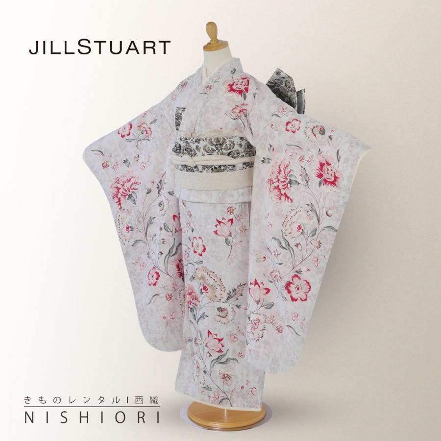 NISHIORI JILLSTUART レンタル商品 7歳の七五三 女の子 四つ身 着物 帯
