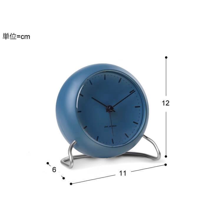 ARNE JACOBSEN（アルネ ヤコブセン） テーブルクロック CITY HALL