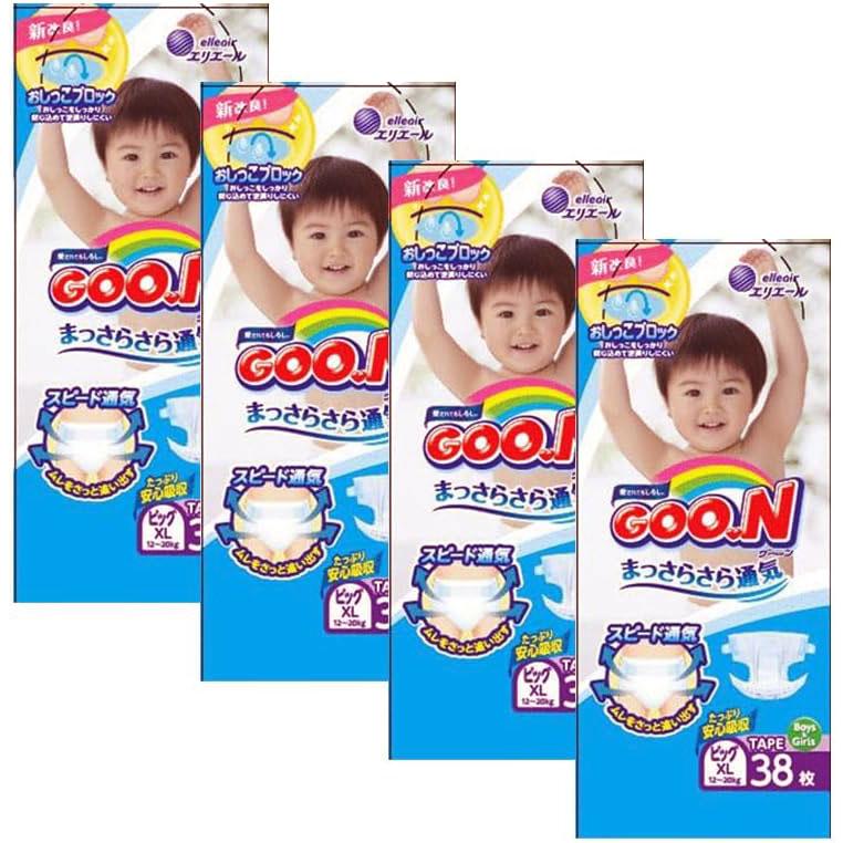 グーン まっさらさら通気 [売り切れました] ○4個セット 大王製紙