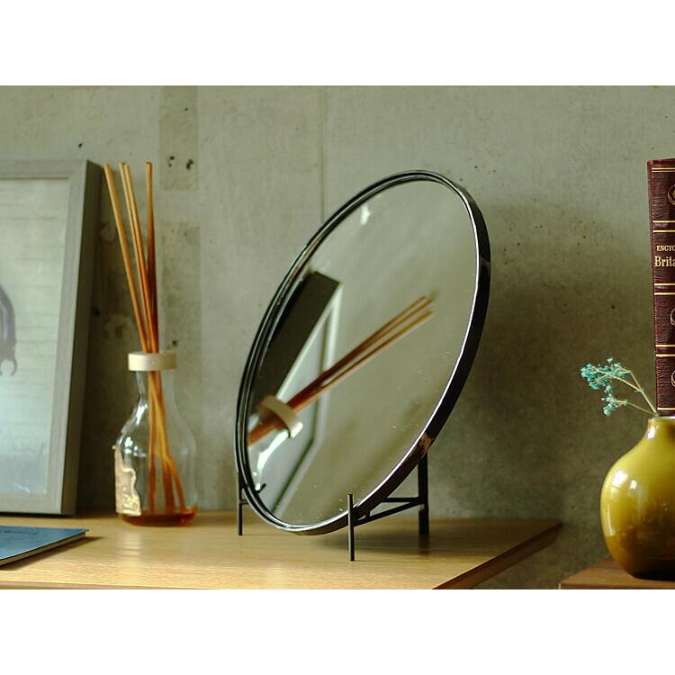 Round Mirror L ミラー 鏡 壁掛け インテリア ウォール ミッド