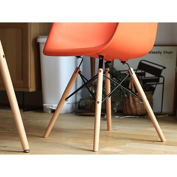 イームズ シェルチェア オレンジ チェア チェアー リプロダクト eames