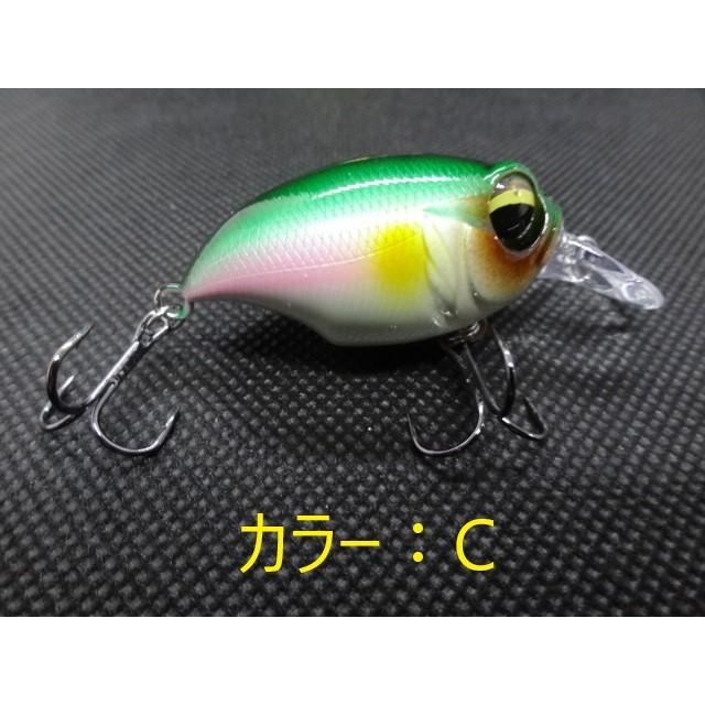 TKクランク38 バス用 クランクベイト ルアー ラトル入り ブラックバス