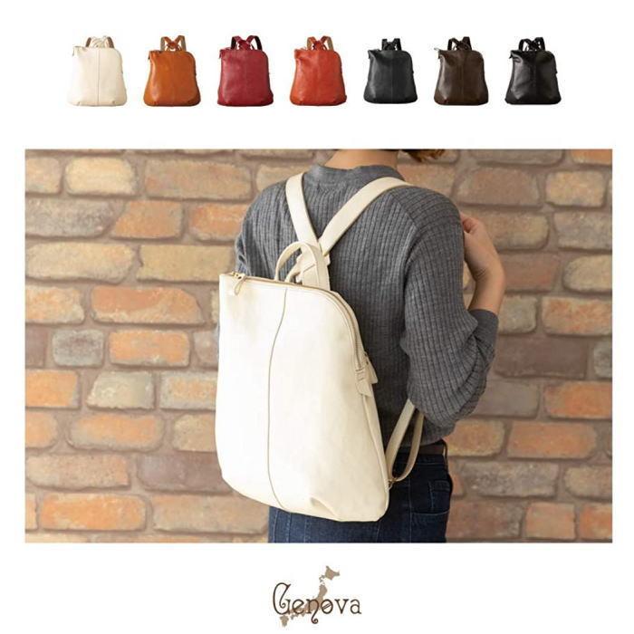 イマイバッグ] GENOVA 日本製 牛革リュック レザー リュック