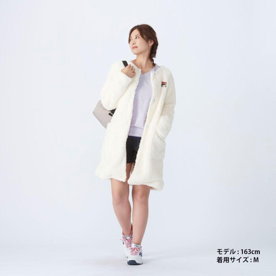 FILA（フィラ） テニスウェア レディース ファーロングコート VL2401