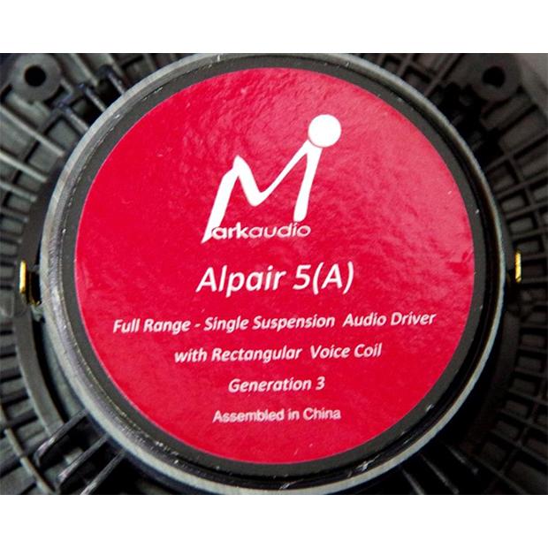 Alpair5v3SS Gold 8cmフルレンジスピーカー (2本ペア)△航空便不可
