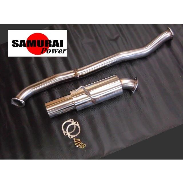 Z33 ファレディーZ用 砲弾マフラー 出口ロングタイプ！ SAMURAI POWER