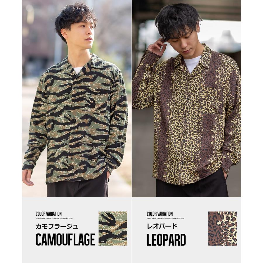 improves（インプローブス） オープンカラーシャツ メンズ 開襟シャツ