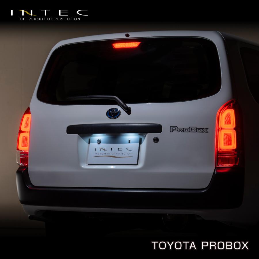 プロボックス 50系 160系 INTEC フルLEDテールランプ 流れる