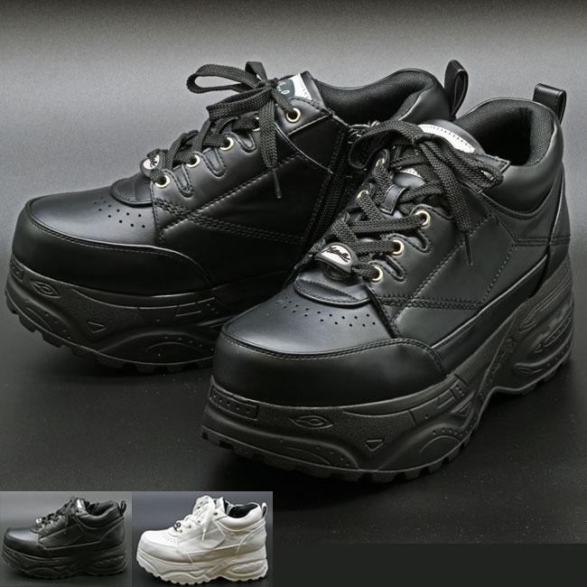 YOSUKE（ヨースケ） メンズ ブーツ スニーカー 厚底 ブラック 黒 厚底