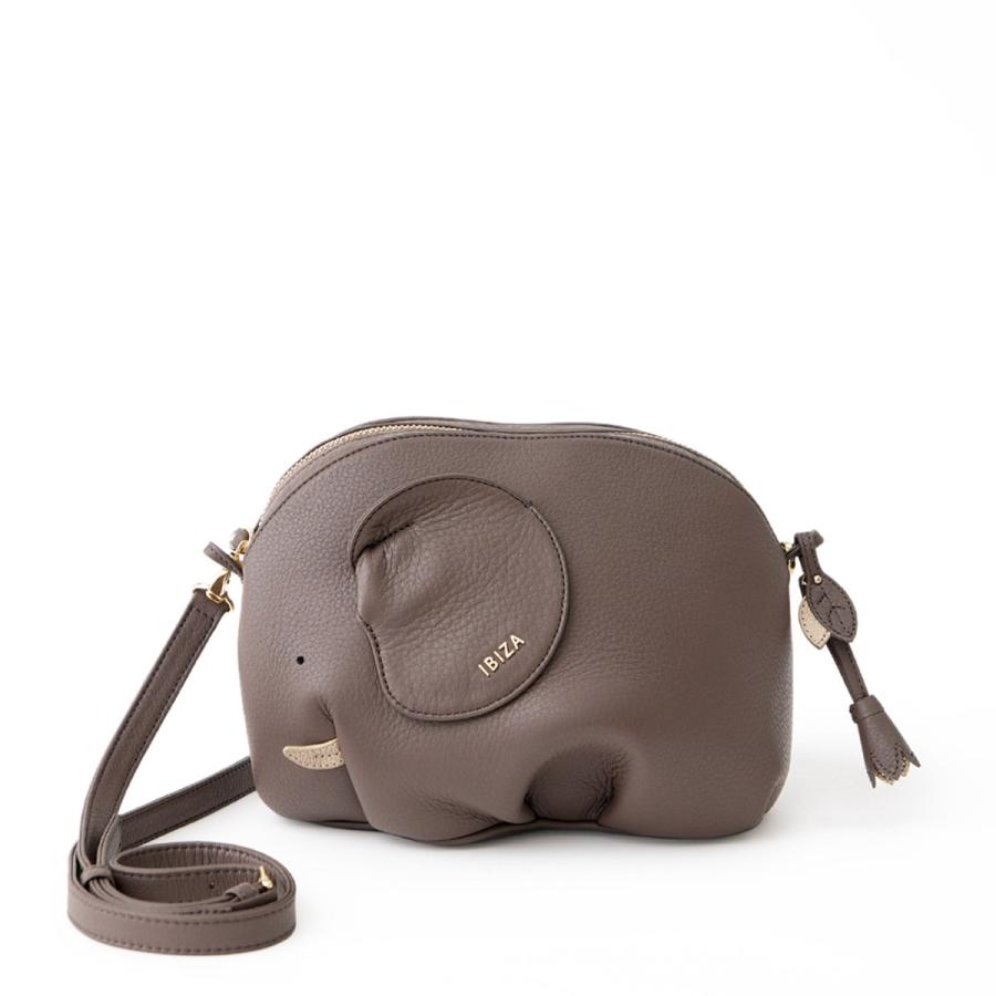 イビサ公式 ぞう ショルダー 斜めがけ 大人 かわいい ゾウ 人気