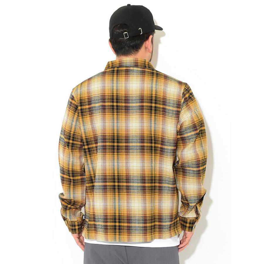 STUSSY（ステューシー） シャツ 長袖 メンズ Shadow Plaid Zip (stussy