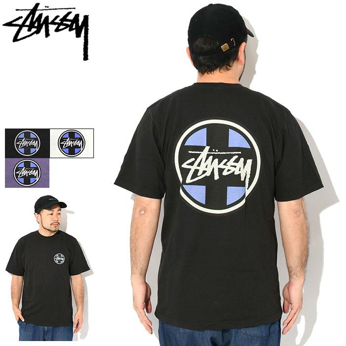 STUSSY（ステューシー） Tシャツ 半袖 メンズ Cross Dot Pigment Dyed