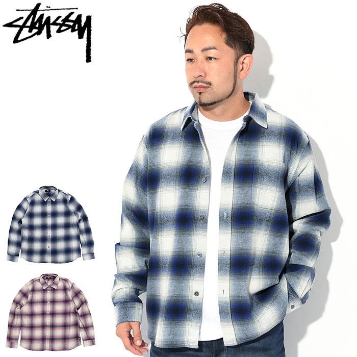 STUSSY（ステューシー） シャツ 長袖 メンズ Bay Plaid ( stussy shirt
