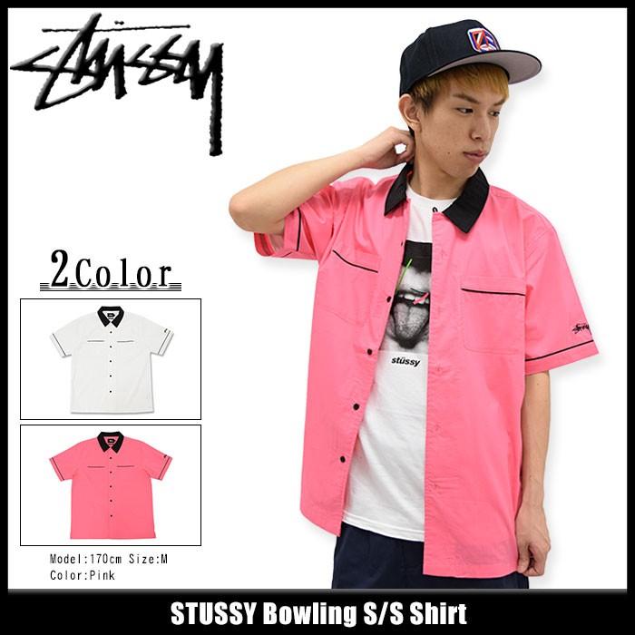 STUSSY（ステューシー） シャツ 半袖 メンズ Bowling(stussy shirt