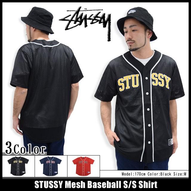 STUSSY（ステューシー） STUSSY Mesh Baseball シャツ 半袖(stussy