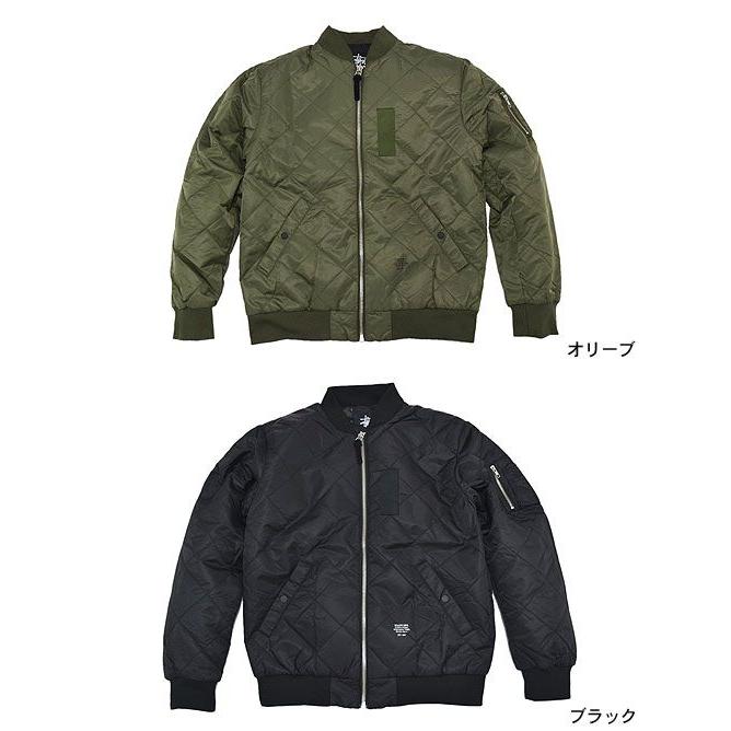 STUSSY（ステューシー） STUSSY Quilted MA1 ジャケット(stussy JKT