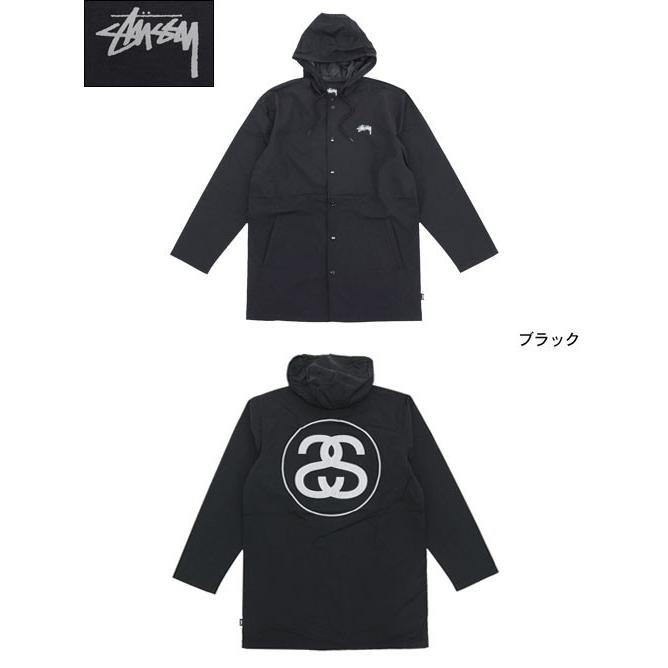 STUSSY（ステューシー） STUSSY Hooded Long ジャケット(stussy JKT