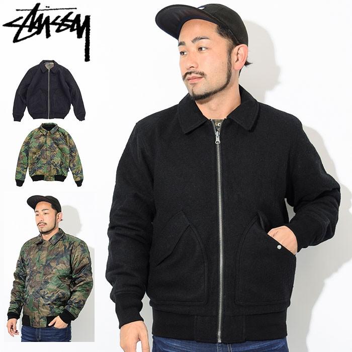 STUSSY（ステューシー） ジャケット メンズ Boiled Wool Reversible