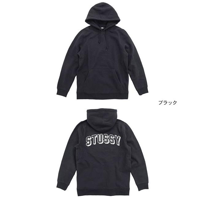 STUSSY（ステューシー） プルオーバー パーカー メンズ Arch Applique