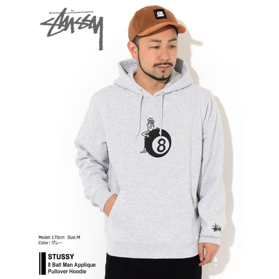 STUSSY（ステューシー） プルオーバー パーカー メンズ 8 Ball Man