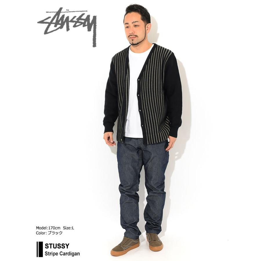 STUSSY（ステューシー） カーディガン STUSSY Stripe ( stussy