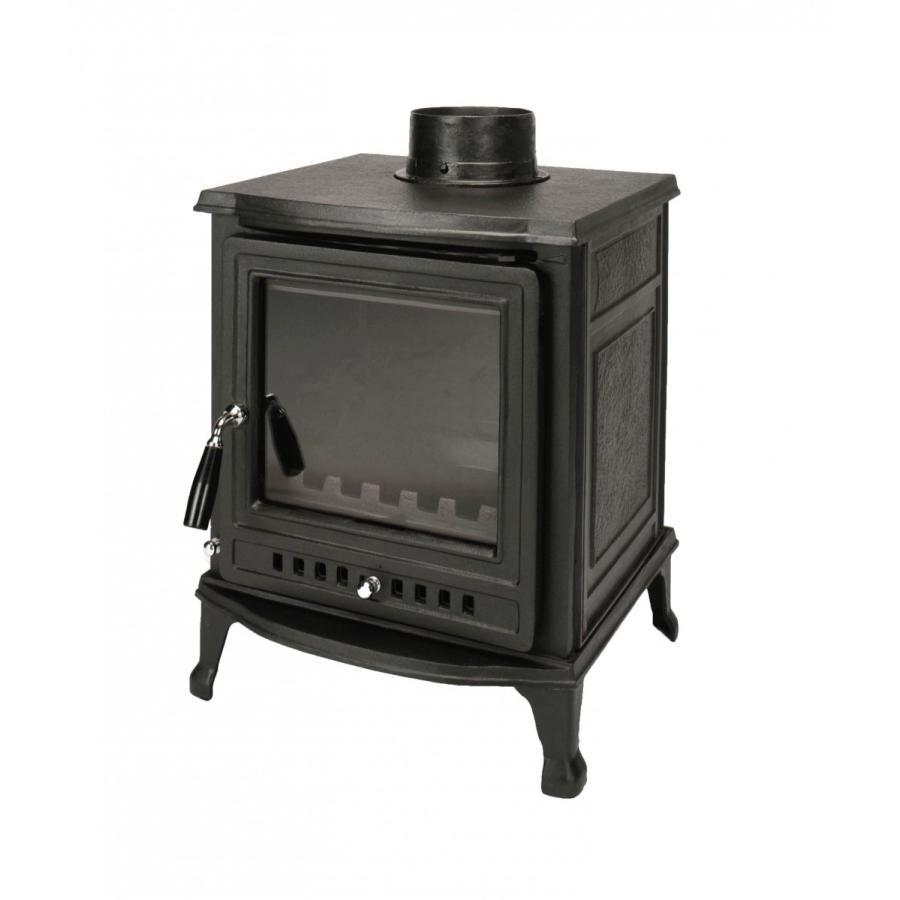 薪ストーブST-0147-11 暖房面積約15〜30坪 煙突径150mm【配送は営業所