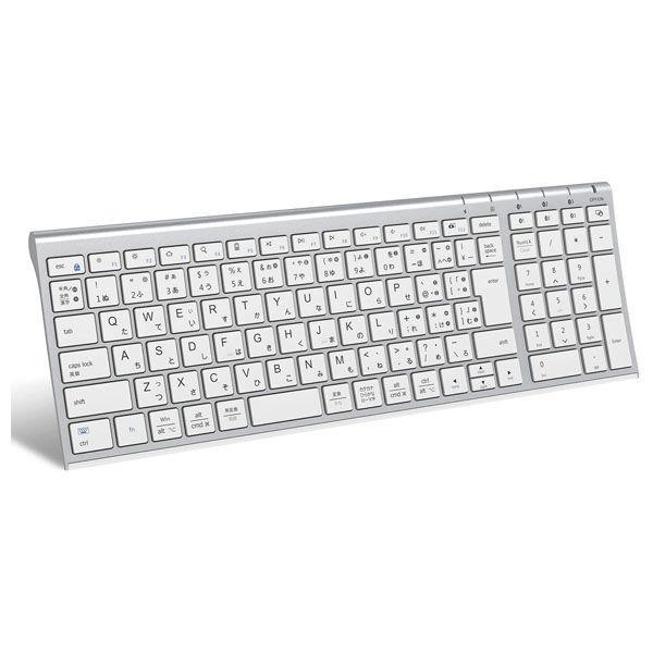 LOHACO - キーボード ワイヤレス Bluetooth テンキー付/JIS配列