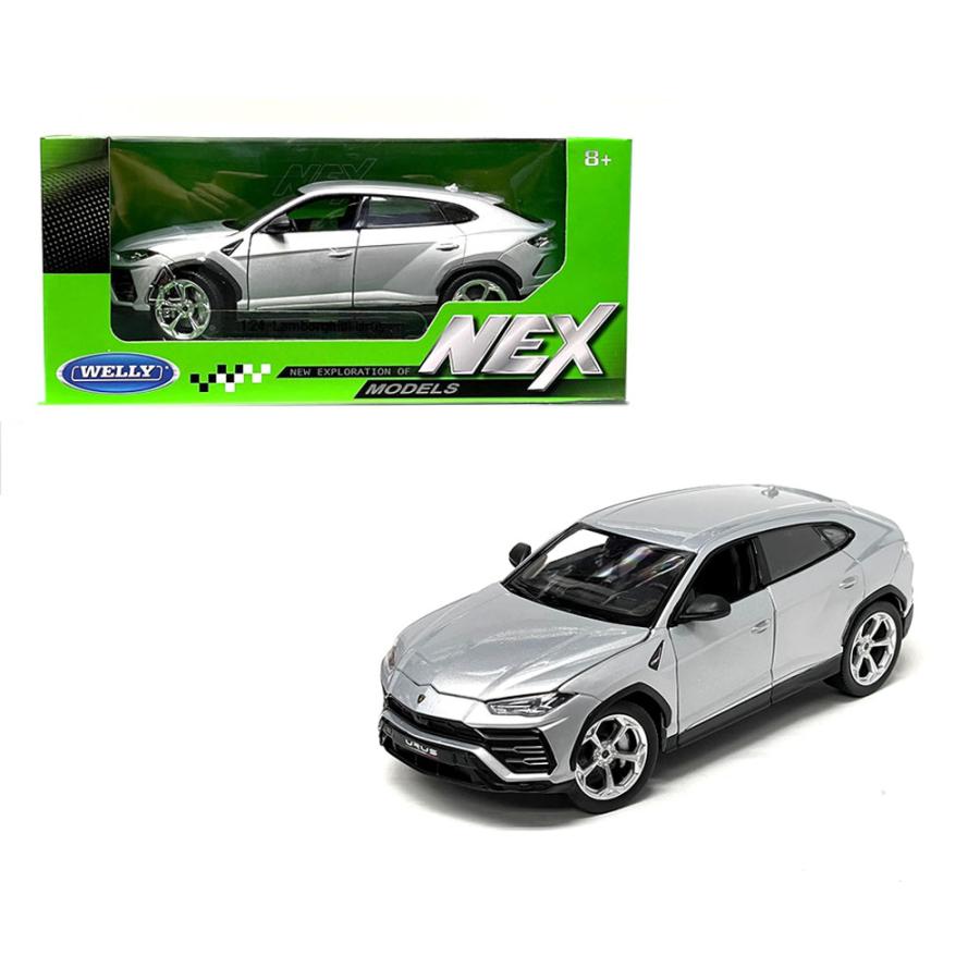 ミニカー 1/24 WELLTY ランボルギーニ ウルス シルバー色 限定