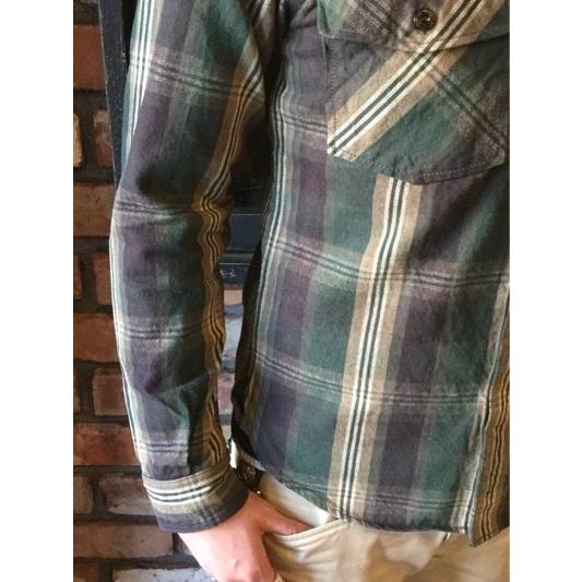 Deluxeware デラックスウエア ヘヴィーネルシャツ HV-22 