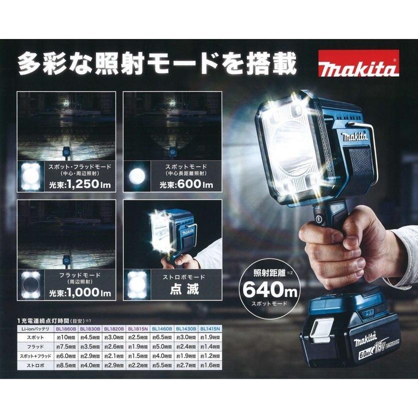マキタ（makita） 14.4V/18V 充電式フラッシュライト ML812 本体のみ