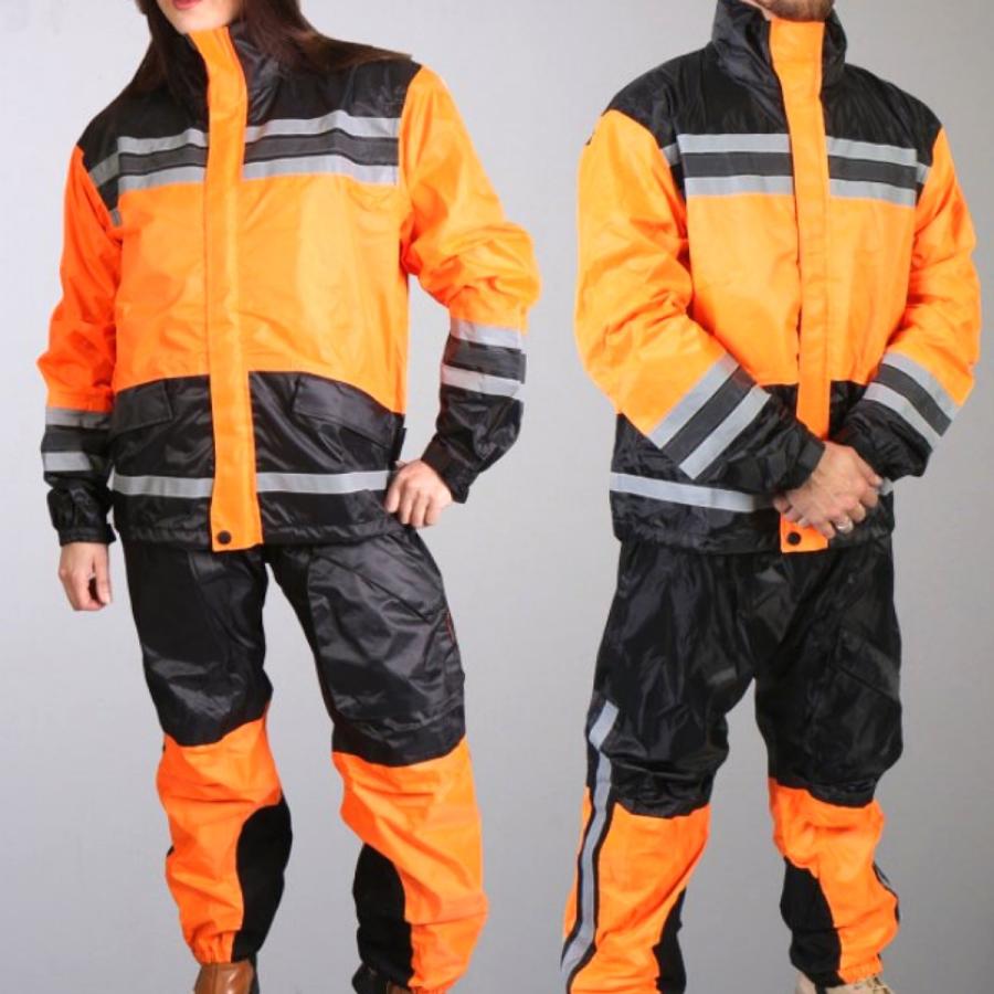 米国直輸入! ホットレザー ウォータープルーフ レインスーツ! レイン