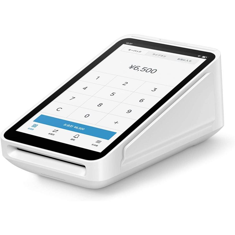 Square ターミナル プリンター内蔵型 キャッシュレス決済端末 ホワイト