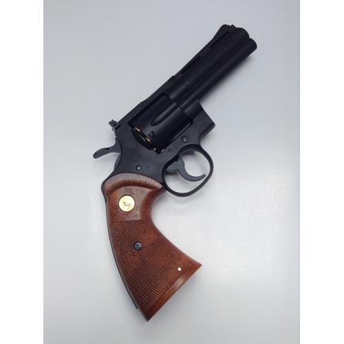 タナカワークス コルトパイソン R-model HW ブラック 4インチ ガスガン