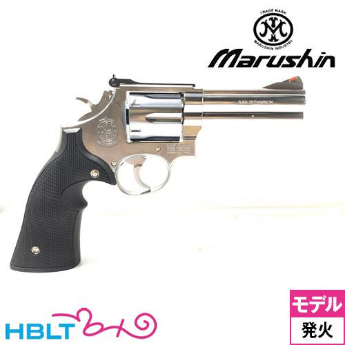 マルシン工業 マルシン S&W M686 プラグリップ ABS シルバー 4インチ