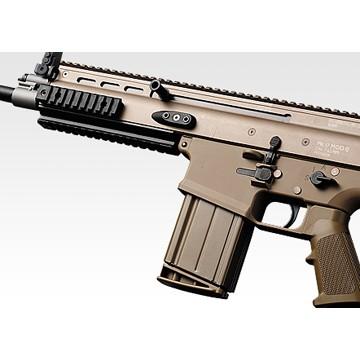 次世代電動ガン SCAR-H 、スコープ、マウント、マガジン2個、充電器