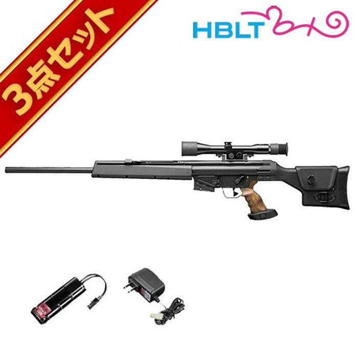 TOKYO MARUI（東京マルイ） フルセット H&K PSG-1 電動ガン バッテリー