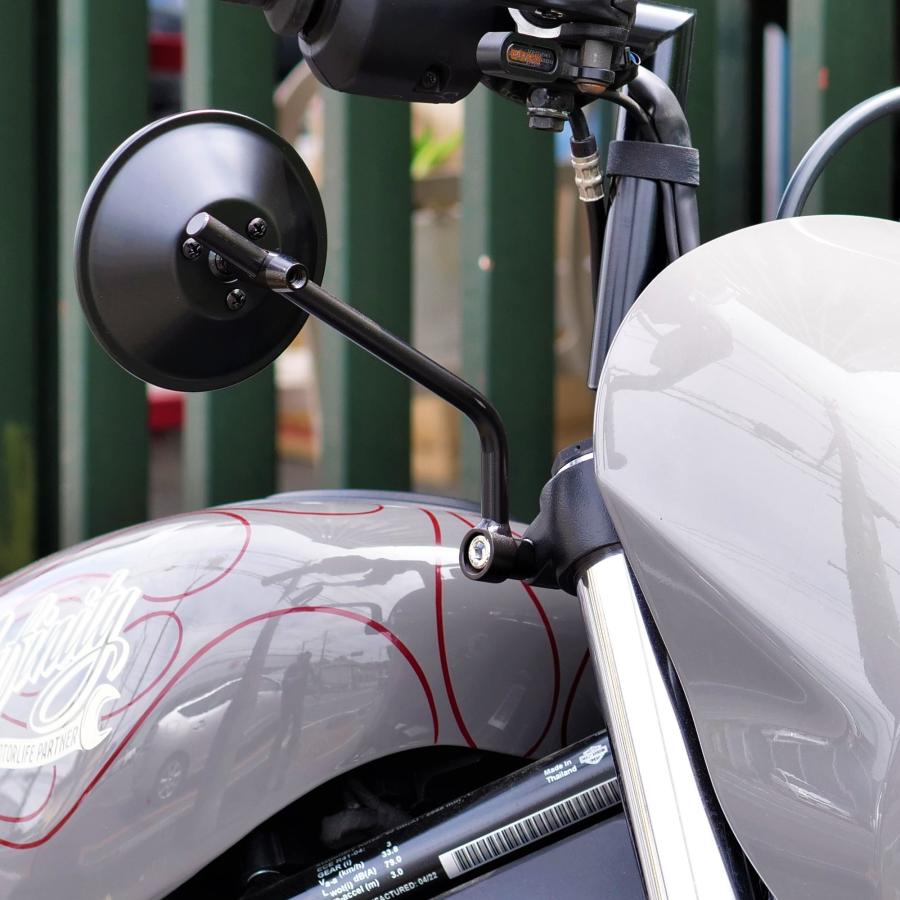 ナイトスター用 サイドミラーブラケット INFINITY : HD-PARTS ハーレー