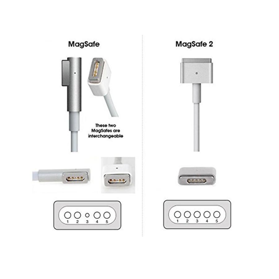 Macbook Air 電源アダプタ 45W MagSafe 2 T型 充電器 Mac 互換電源