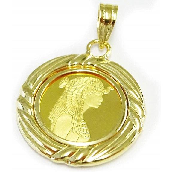 K24 クレオパトラコイン金貨 1/25oz PAMP SUISSE社 FINE GOLD 999.9